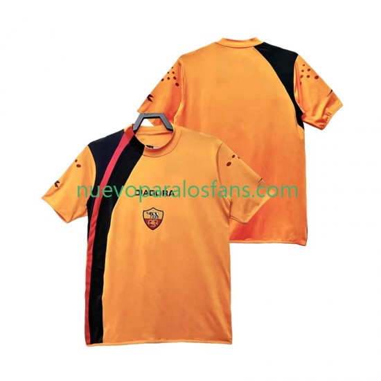 Camiseta de Fútbol AS Roma 2005 Retro Hombre Casa 2006 Manga Corta