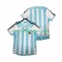 Camiseta de Fútbol Argentina 2014 Retro Hombre Casa Manga Corta