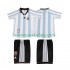 Camiseta de Fútbol Argentina Retro Niño Casa 1998 Manga Corta