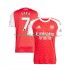 Camiseta de Fútbol Arsenal Bukayo Saka 7 Hombre Casa 2025-2026 Manga Corta