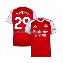 Camiseta de Fútbol Arsenal Kai Havertz 29 Hombre Casa 2025-2026 Manga Corta