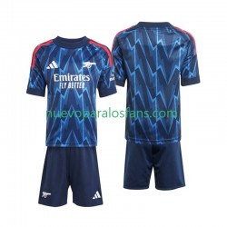 Camiseta de Fútbol Arsenal Niño Exterior 2025-2026 Manga Corta
