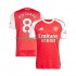 Camiseta de Fútbol Arsenal Martin Odegaard 8 Hombre Casa 2025-2026 Manga Corta