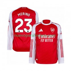 Camiseta de Fútbol Arsenal Merino 23 Hombre Casa 2025-2026 Manga Larga