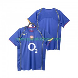 Camiseta de Fútbol Arsenal 2005 Retro Hombre Exterior 2004 Manga Corta