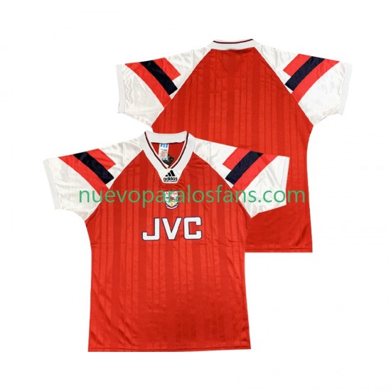 Camiseta de Fútbol Arsenal 1992 Retro Hombre Casa 1994 Manga Corta