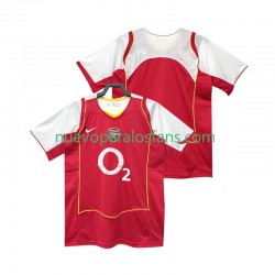 Camiseta de Fútbol Arsenal 2005 Retro Hombre Casa 2004 Manga Corta