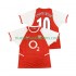 Camiseta de Fútbol Arsenal Ruud van Nistelrooy 10 2003 Retro Hombre Casa 2002 Manga Corta