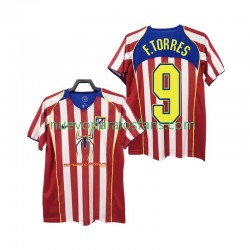 Camiseta de Fútbol Atlético Madrid F TORRES 9 2005 Retro Hombre Casa 2004 Manga Corta