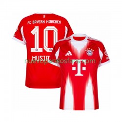 Camiseta de Fútbol Bayern de Múnich Jamal Musiala 10 Hombre Casa 2025-2026 Manga Corta