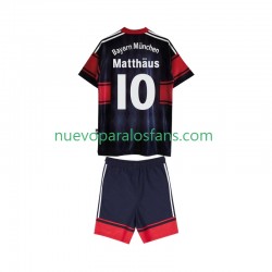 Camiseta de Fútbol Bayern de Múnich Matthas 10 1997 Retro Niño Casa 1999 Manga Corta