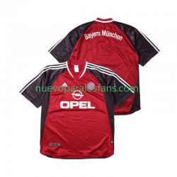 Camiseta de Fútbol Bayern de Múnich 2001 Retro Hombre Casa 2002 Manga Corta