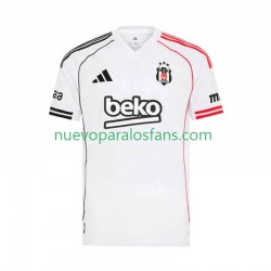 Camiseta de Fútbol Besiktas Hombre Casa 2025-2026 Manga Corta