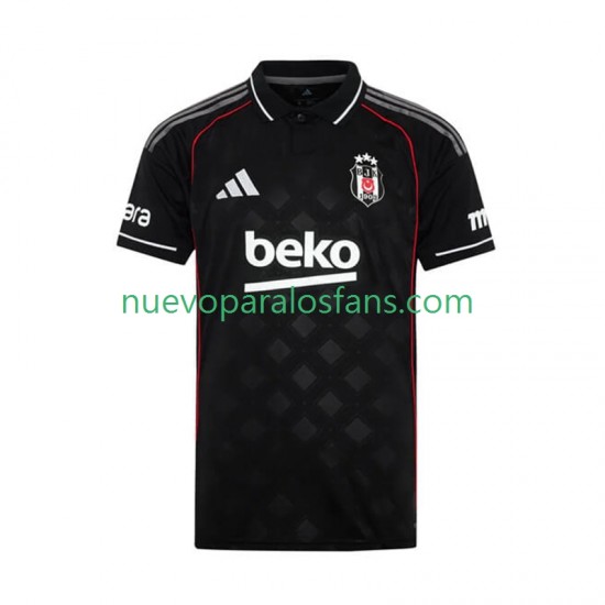 Camiseta de Fútbol Besiktas Hombre Tercera 2025-2026 Manga Corta
