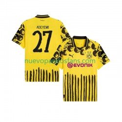 Camiseta de Fútbol Borussia Dortmund Karim Adeyemi 27 FIFA CWC Hombre Casa 2025 Manga Corta