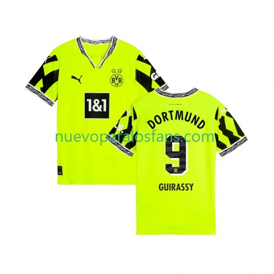 Camiseta de Fútbol Borussia Dortmund Serhou Guirassy 9 Special Hombre Casa 2024-2025 Manga Corta