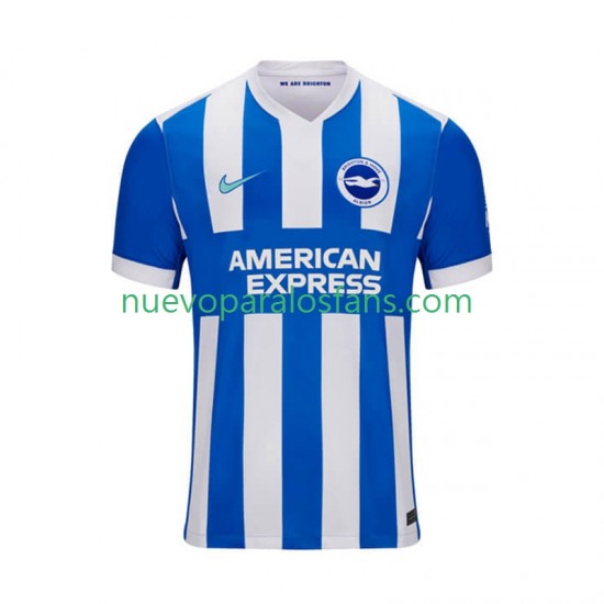 Camiseta de Fútbol Brighton & Hove Albion Hombre Casa 2025-2026 Manga Corta