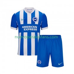 Camiseta de Fútbol Brighton & Hove Albion Niño Casa 2025-2026 Manga Corta