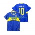 Camiseta de Fútbol CA Boca Juniors PEPSI 10 2003 Retro Hombre Casa 2004 Manga Corta