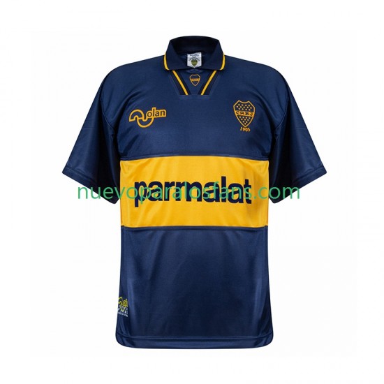 Camiseta de Fútbol CA Boca Juniors Retro Hombre Casa 1994 Manga Corta