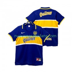 Camiseta de Fútbol CA Boca Juniors 1997 Retro Hombre Casa 1998 Manga Corta