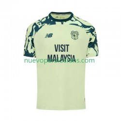 Camiseta de Fútbol Cardiff City Hombre Exterior 2025-2026 Manga Corta