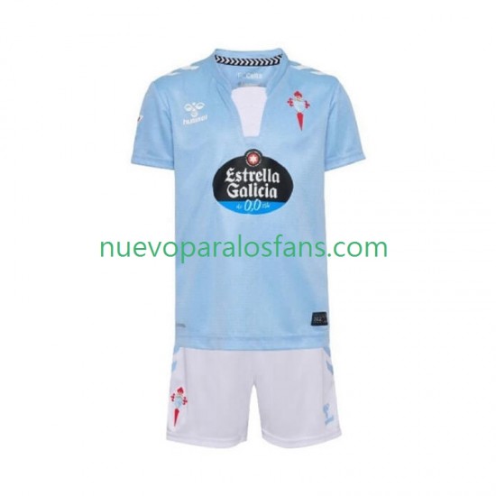 Camiseta de Fútbol Celta de Vigo Niño Casa 2025-2026 Manga Corta