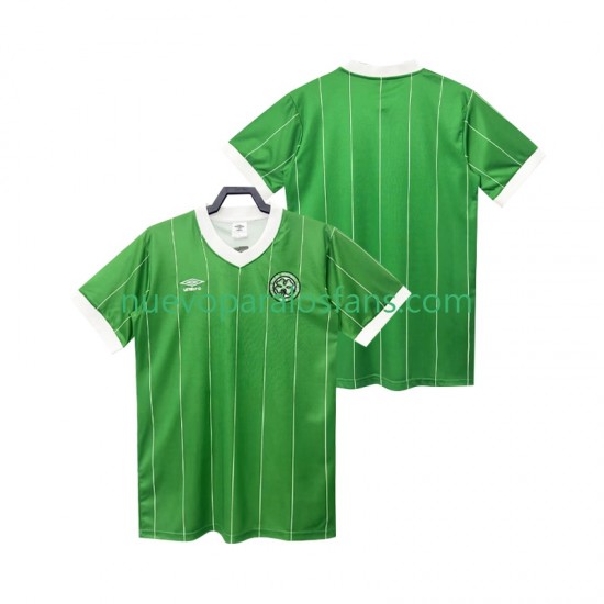 Camiseta de Fútbol Celtic FC 1982 1983 Retro Hombre Tercera Manga Corta