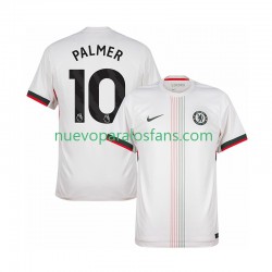 Camiseta de Fútbol Chelsea Cole Palmer 10 Hombre Exterior 2025-2026 Manga Corta