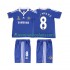 Camiseta de Fútbol Chelsea LAMPARD 8 2007 Retro Niño Casa 2008 Manga Corta