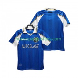 Camiseta de Fútbol Chelsea 1997 Retro Hombre Casa 1999 Manga Corta