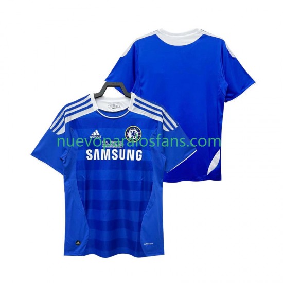 Camiseta de Fútbol Chelsea 2012 Retro Hombre Casa 2011 Manga Corta