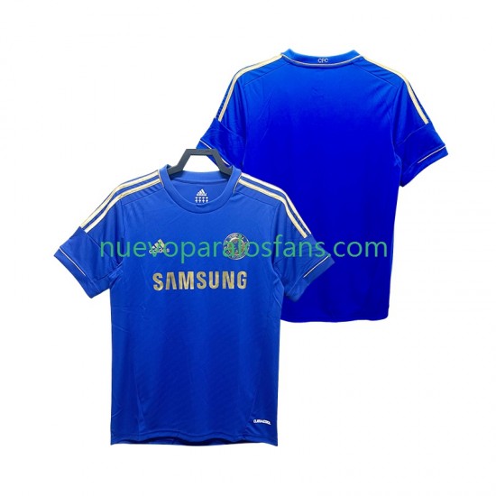 Camiseta de Fútbol Chelsea 2012 2013 Retro Hombre Casa Manga Corta