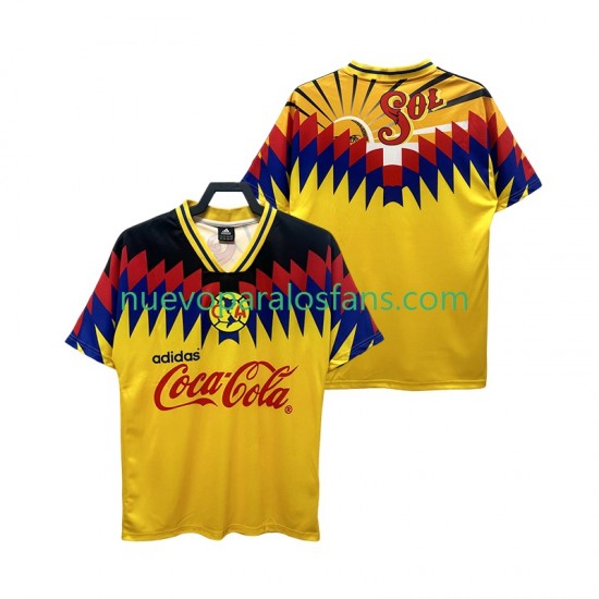 Camiseta de Fútbol Club América 1995 Retro Hombre Casa Manga Corta