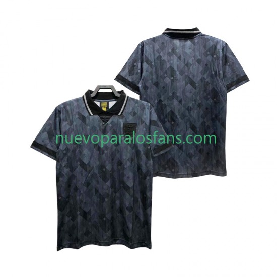Camiseta de Fútbol Inglaterra 1990 Retro Hombre Exterior Manga Corta