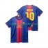 Camiseta de Fútbol FC Barcelona Lionel Messi 10 2012 2013 Retro Hombre Casa Manga Corta
