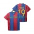 Camiseta de Fútbol FC Barcelona Lionel Messi 19 2007 Retro Hombre Casa 2006 Manga Corta