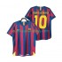 Camiseta de Fútbol FC Barcelona RONALDINHO 10 2005 Retro Hombre Casa 2006 Manga Corta