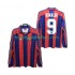 Camiseta de Fútbol FC Barcelona RONALDO 9 1996 1997 Retro Hombre Casa Manga Larga