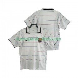 Camiseta de Fútbol FC Barcelona 2003 Retro Hombre Exterior 2004 Manga Corta