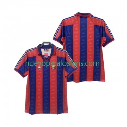 Camiseta de Fútbol FC Barcelona 1996 1997 Retro Hombre Casa Manga Corta