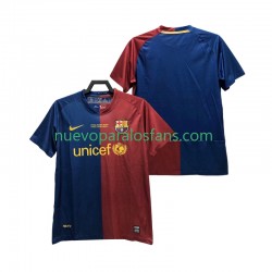 Camiseta de Fútbol FC Barcelona Champions League 2009 Retro Hombre Casa 2008 Manga Corta