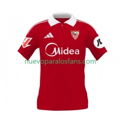 Camiseta de Fútbol Sevilla FC Hombre Exterior 2025-2026 Manga Corta