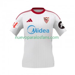 Camiseta de Fútbol Sevilla FC Hombre Casa 2025-2026 Manga Corta