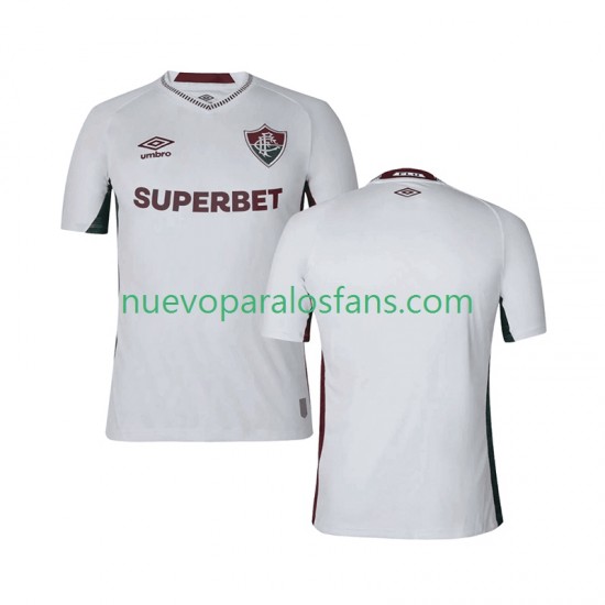 Camiseta de Fútbol Fluminense Hombre Exterior 2025-2026 Manga Corta