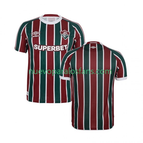 Camiseta de Fútbol Fluminense Hombre Casa 2025-2026 Manga Corta