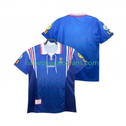 Camiseta de Fútbol Francia 1996 Retro Hombre Casa Manga Corta