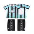 Camiseta de Fútbol Gremio 2000 Retro Niño Casa Manga Corta