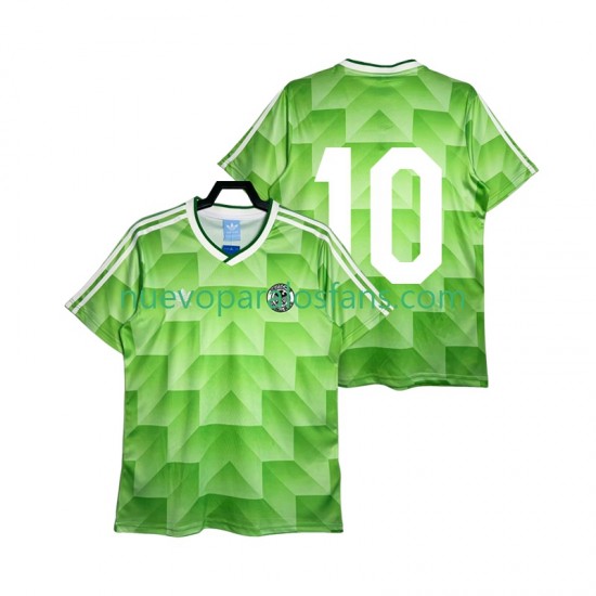 Camiseta de Fútbol Alemania 10 1990 Retro Hombre Exterior Manga Corta