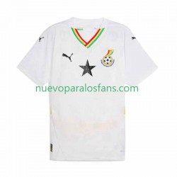 Camiseta de Fútbol Ghana Hombre Casa 2025 Manga Corta